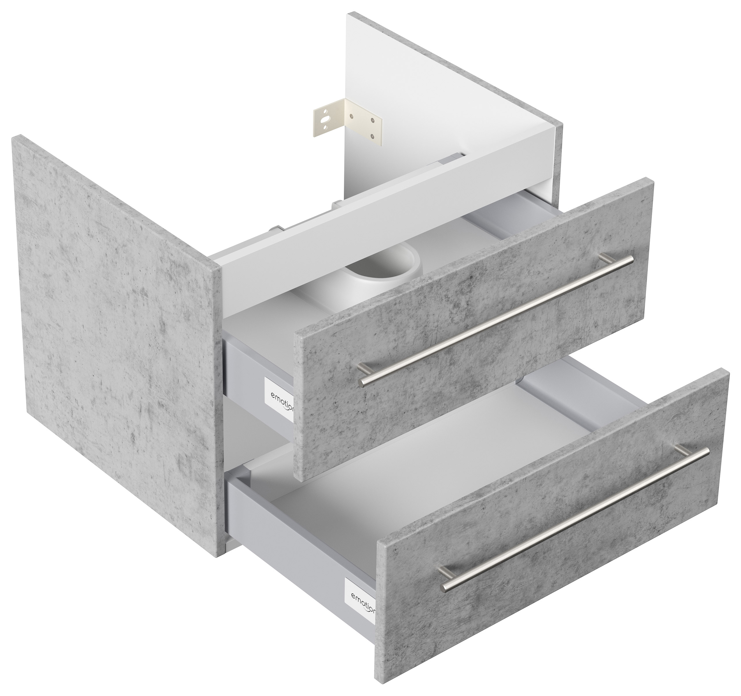 Unterschrank für Avento 65 cm SoftClose beton