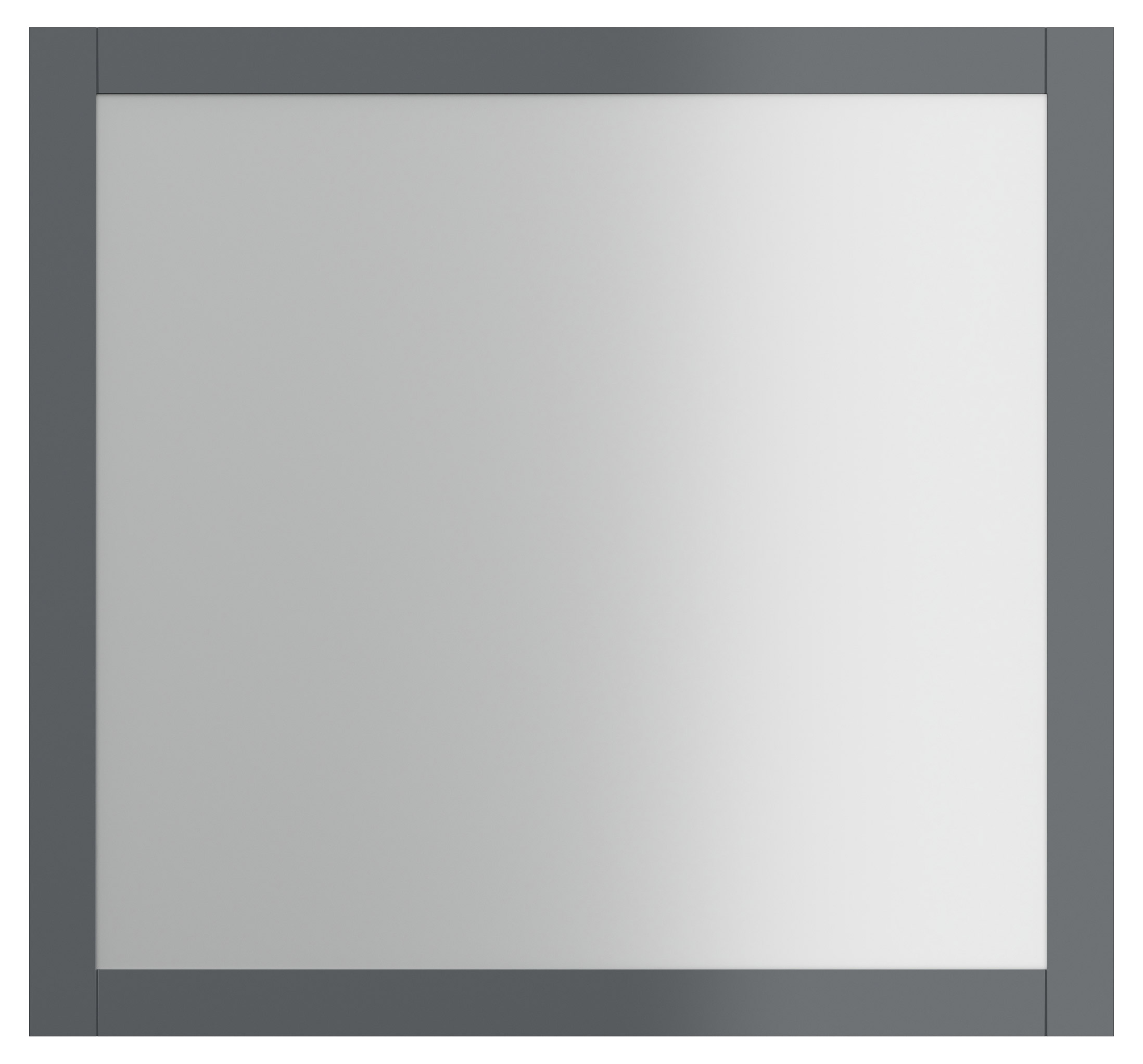 Landhaus Badmöbel-Set 2tlg Postigo 90 Quarz weiß montiert grau lackiert 