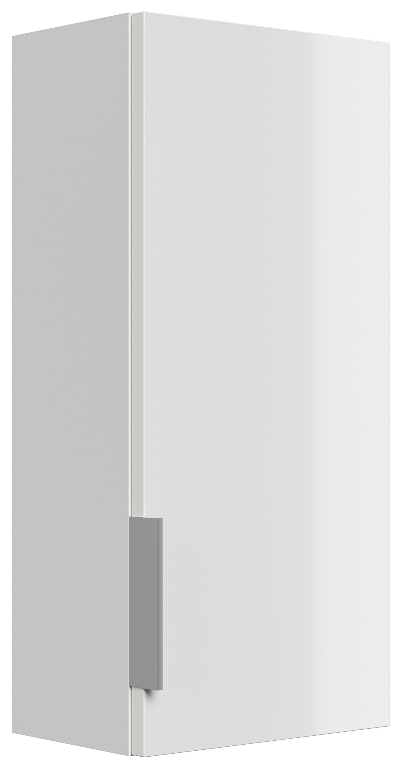 Badmöbel-Set Slimline Vega 4tlg mit Spiegel & Midischränke grafit ST/grafit matt