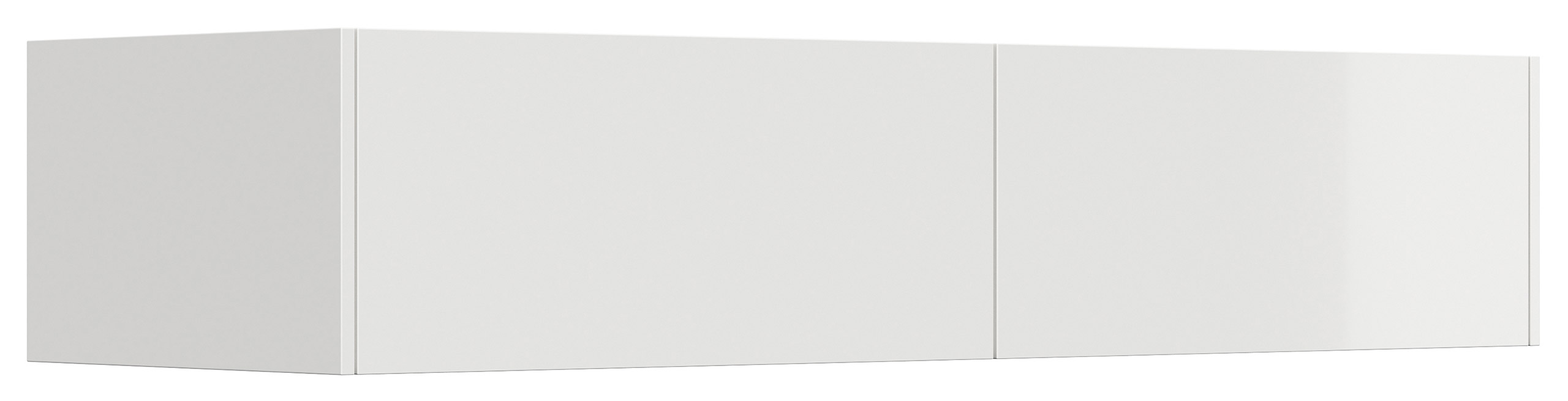 Hängekonsole Sideboard Urban Slimline 2 Push-to-open Einzüge lackiert Weiß Hgl
